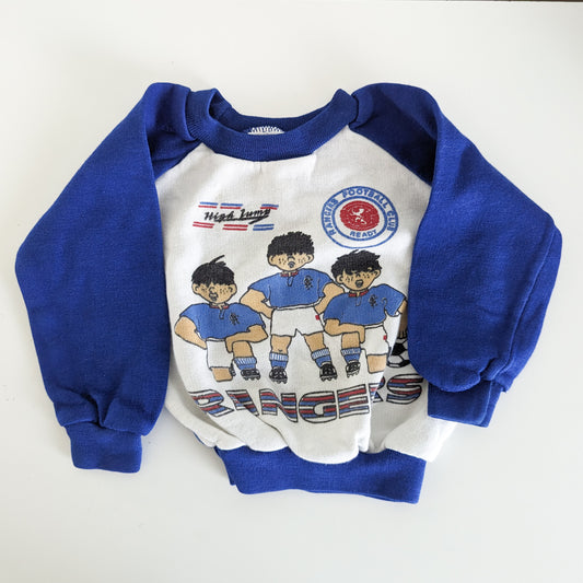 Vintage Rangers F.C. Sweatshirt • 18-24 months
