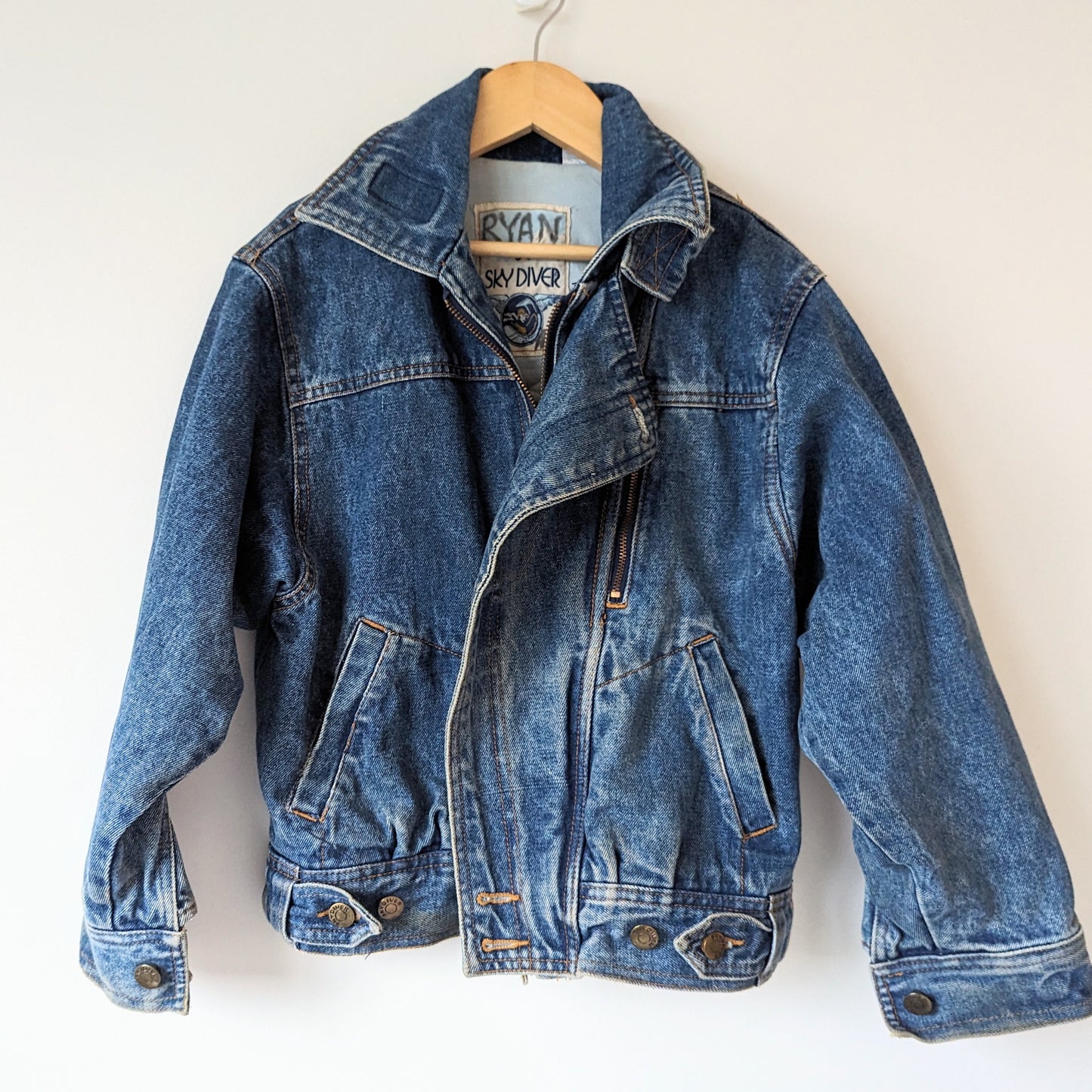 Vintage Denim Jacket • 7-8