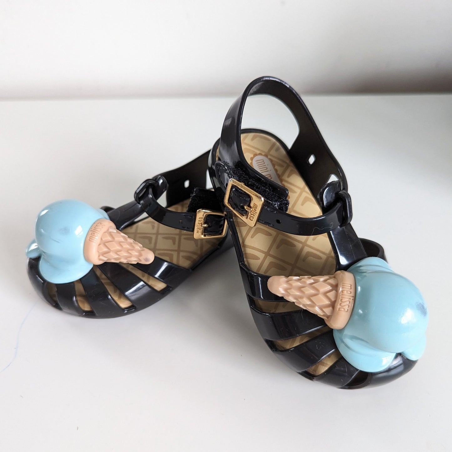 Mini Melissa Ice Cream Sandals • Size 7