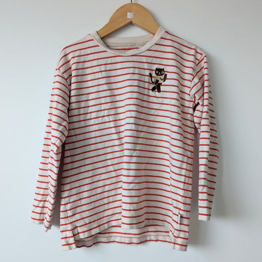 Tiny Cottons Long Sleeved Striped Shirt • 8Y