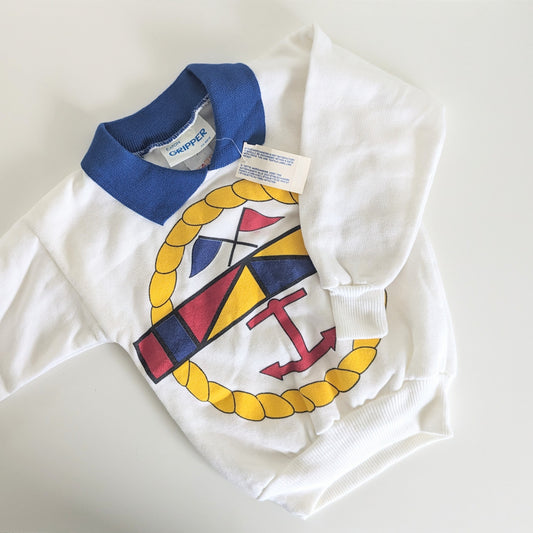 Vintage Sailor Sweatshirt • 3T