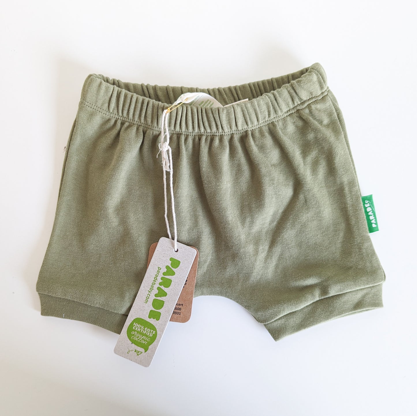 Parade Organics Shorts • 6-12 months
