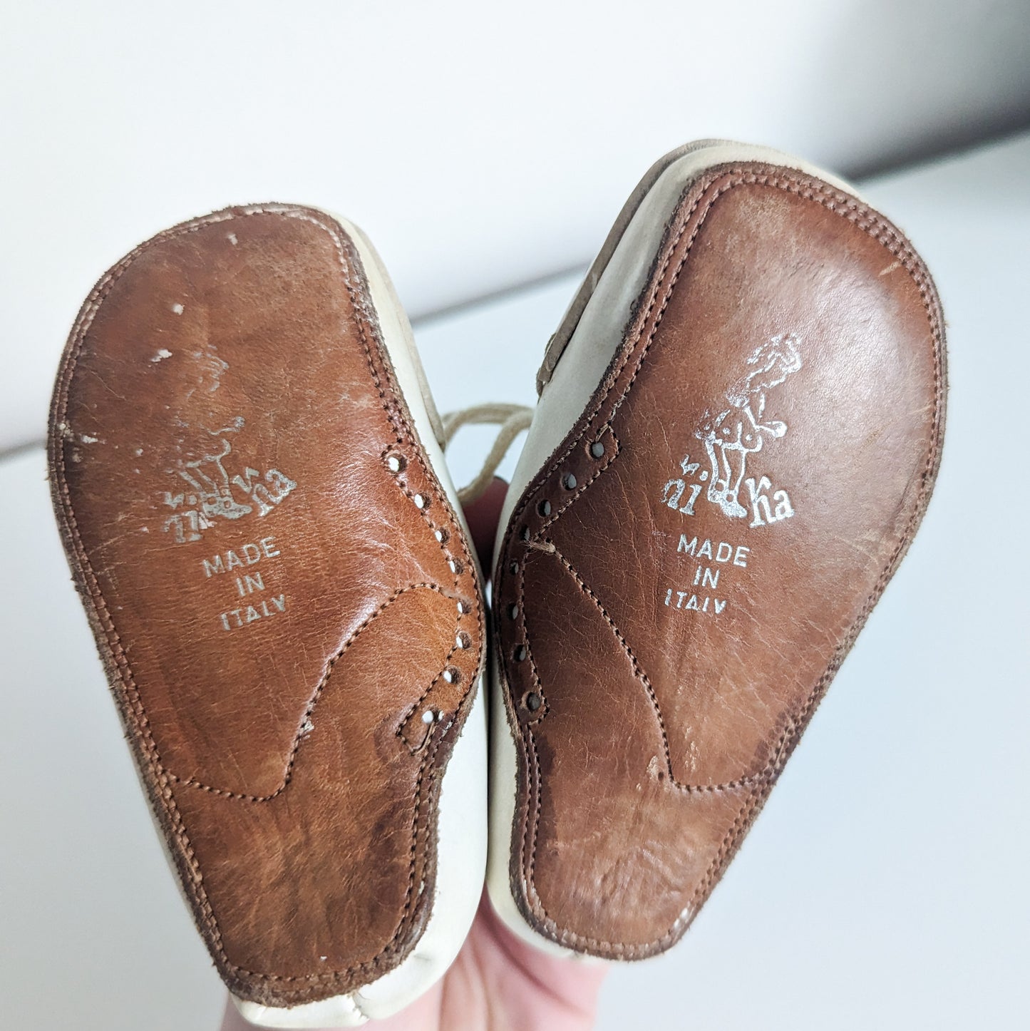 Vintage Leather Rabbit Shoes • Size 3